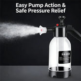 Portable 2L Car Foam Sprayer with Safety Valve