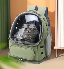 Pet Cat Transparent Carrier Bag Outdoor Travel for Cats Small Dogs