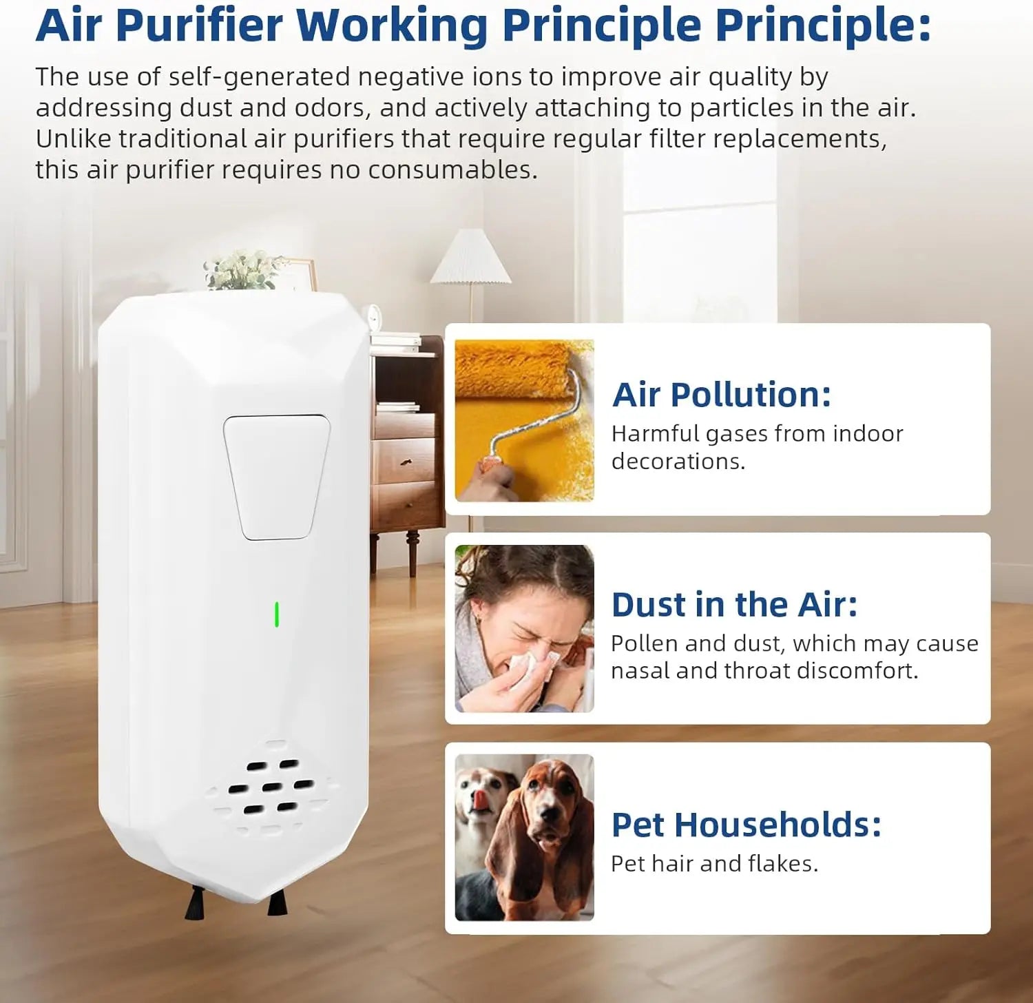 Air Ionizers for Home Negative Ion Generator