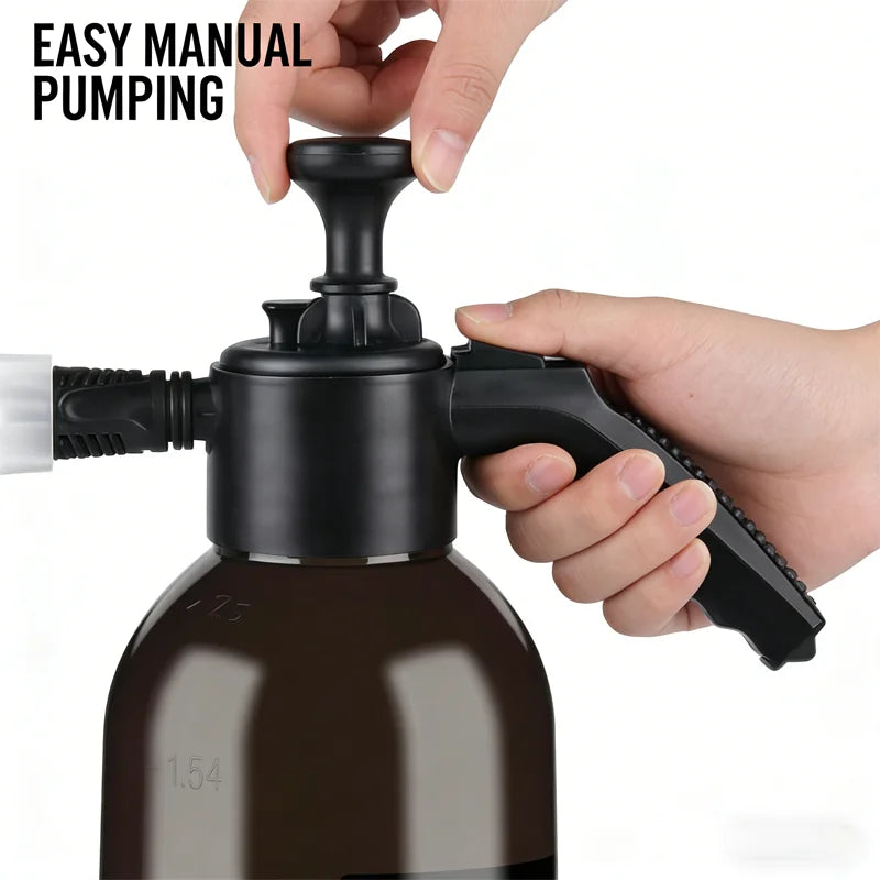 Portable 2L Car Foam Sprayer with Safety Valve