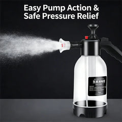 Portable 2L Car Foam Sprayer with Safety Valve