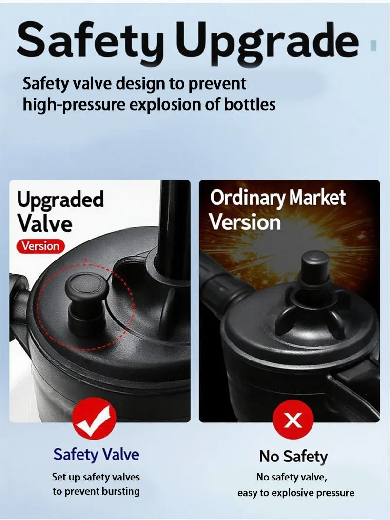 Portable 2L Car Foam Sprayer with Safety Valve