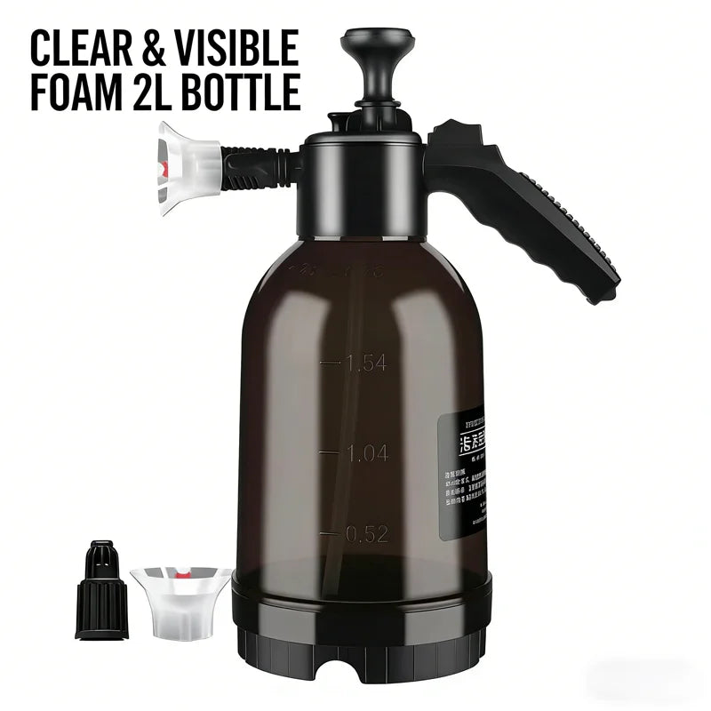 Portable 2L Car Foam Sprayer with Safety Valve