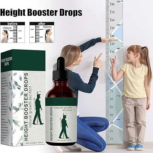 Height Booster Drops (Buy 1 Get 1 Free)