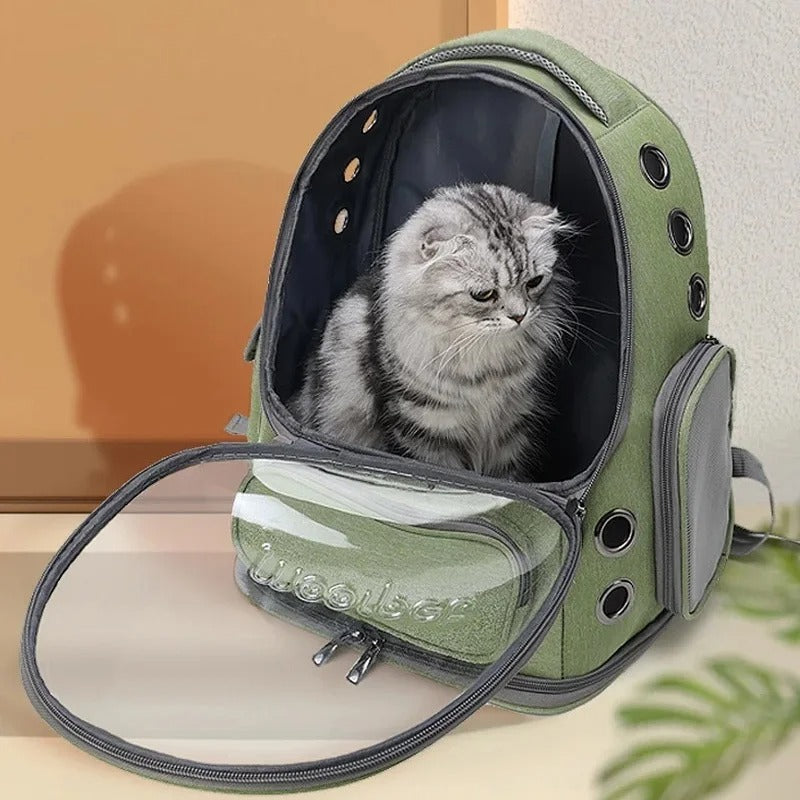 Pet Cat Transparent Carrier Bag Outdoor Travel  for Cats Small Dogs