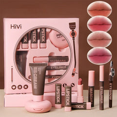 HiVi Makeup Gift Box Powder Glue Record Limited Lipstick