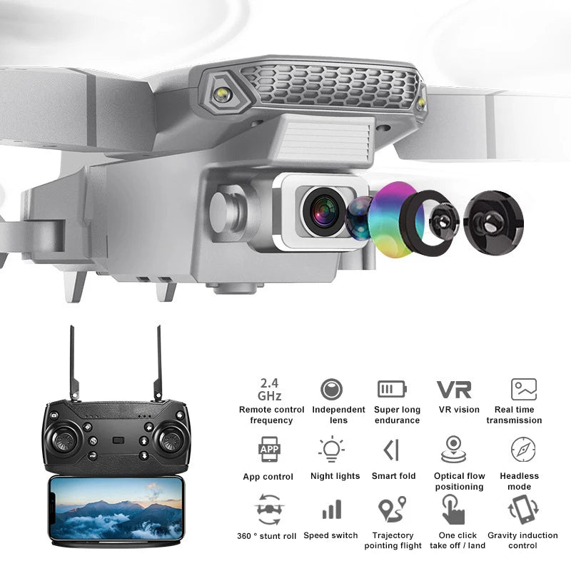 Lates 2024 New E88 Pro WIFI FPV Drone